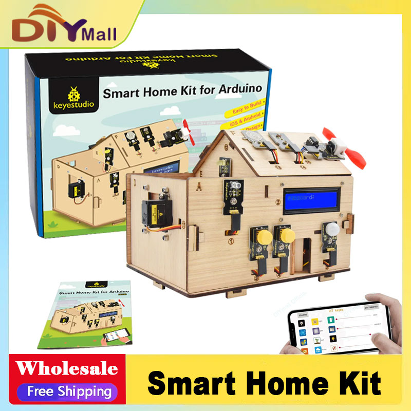 Home Automation Diy - Keyestudio Smart IoT Home Kit with